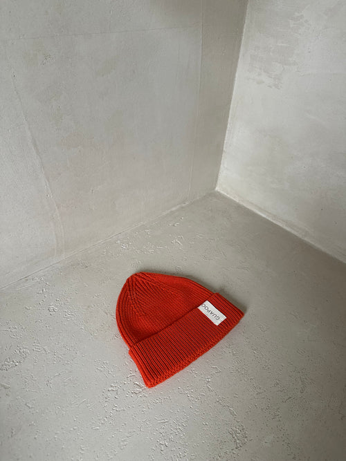 KNIT BEANIE SPICY