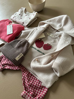 HEAVY RIB BEANIE BROWN