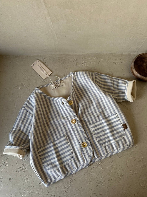 SUMMER JACKET | SMOKY STRIPES