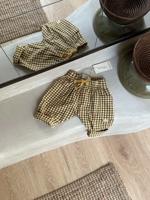 ROMEO PANTS | WOOD CHECK
