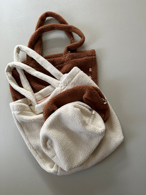 TEDDY MOM BAG | CREAM