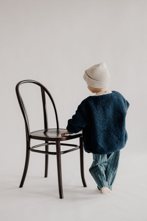 TEDDY JACKET DEEP BLUE