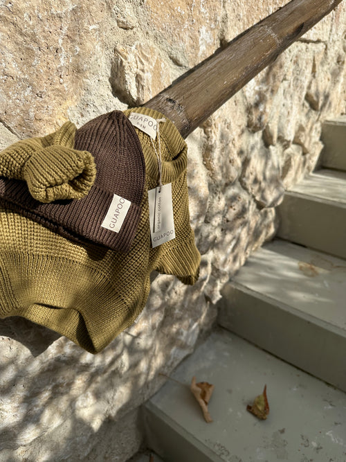 CHUNKY SWEATER OLIVE