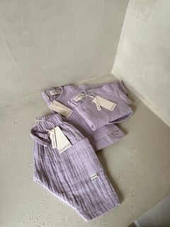 MUSLIN PANTS LAVENDER