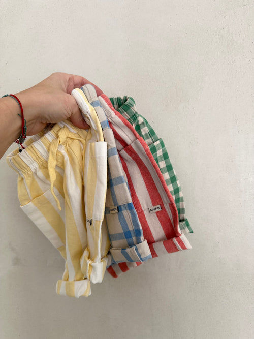 ROMEO PANTS | YELLOW STRIPES