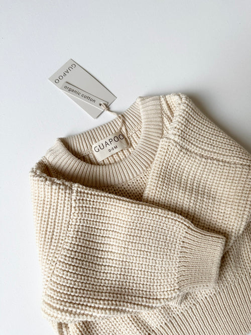 CHUNKY SWEATER OAT