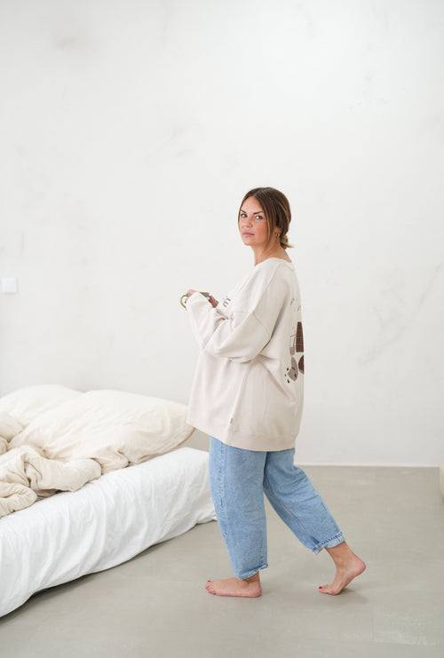 MOM SWEATER | CHOCOLATE CREW