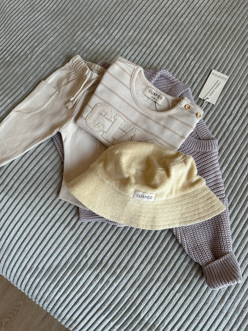 CIAO SWEATER | MOCHA STRIPES