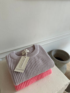 CHUNKY SWEATER LAVENDER