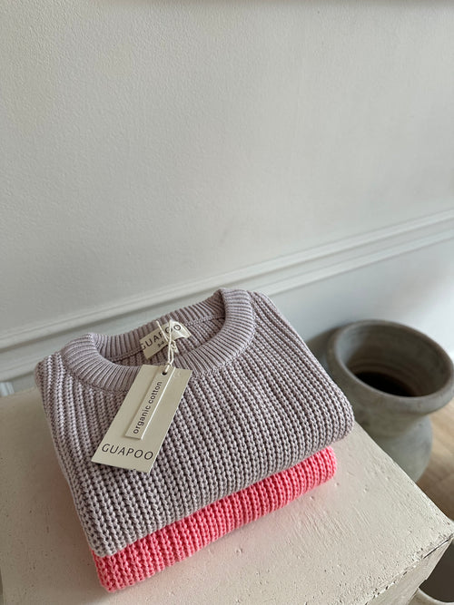 CHUNKY SWEATER LAVENDER