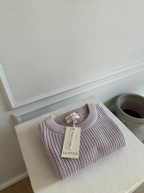 CHUNKY SWEATER LAVENDER