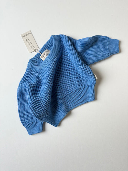 CHUNKY SWEATER | AQUA