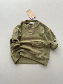 FROTTEE SWEATER | KHAKI