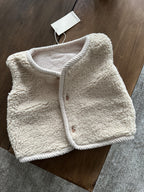 CORDUROY VEST | CREAMY SILK