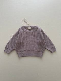 CHUNKY SWEATER LAVENDER