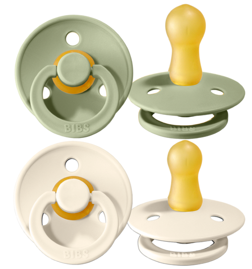 BIBS SCHNULLER 2-er SET | SAGE & IVORY