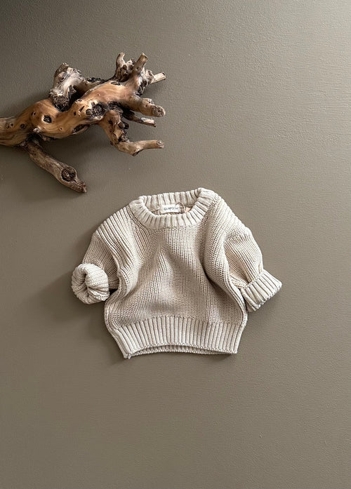 CHUNKY SWEATER | NATUR