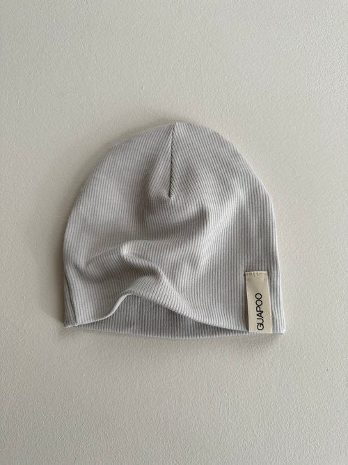 BEANIE OHNE KNICK | AQUA