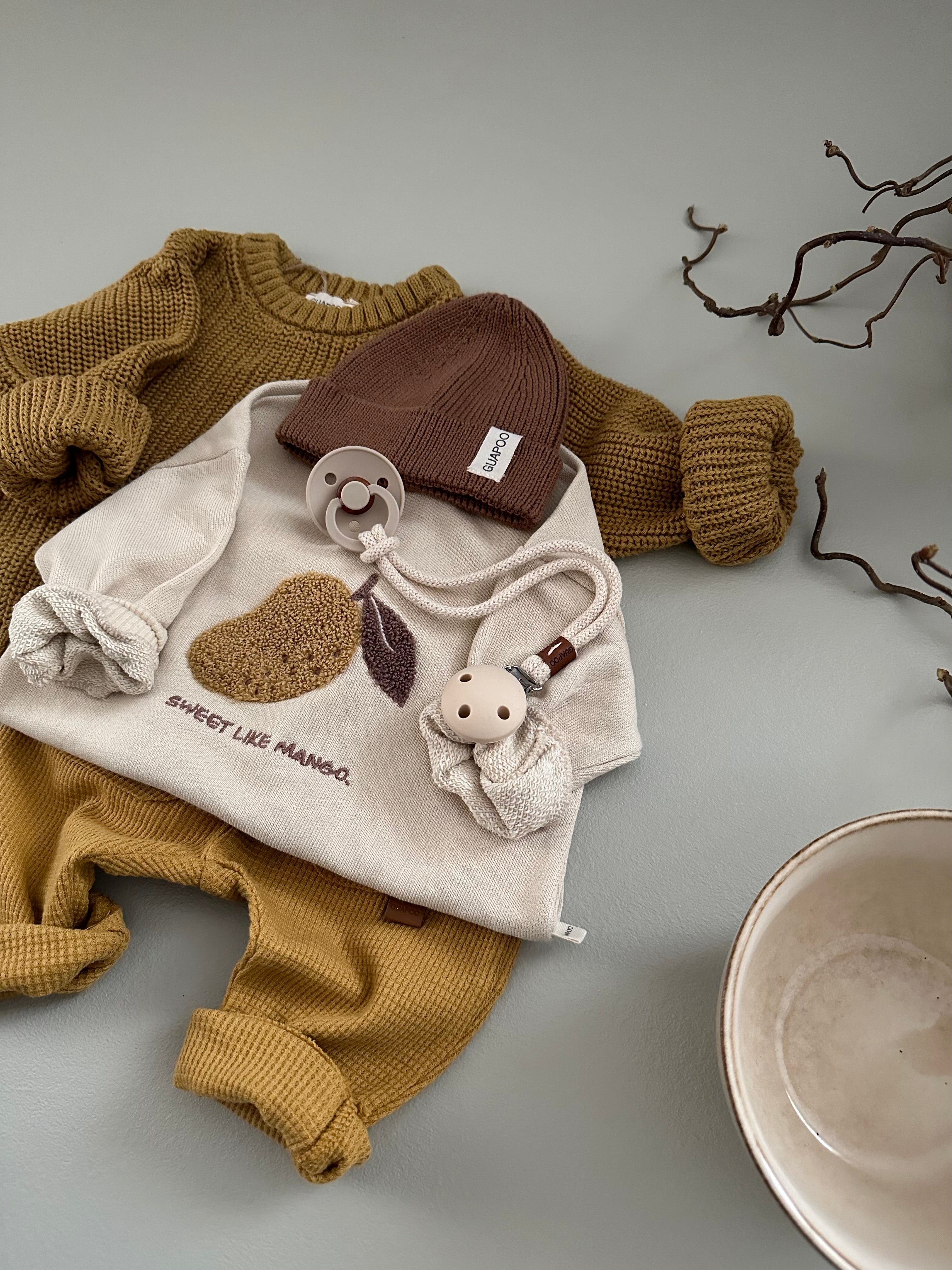MANGO BOUCLÉ SWEATER