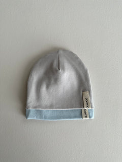 BEANIE OHNE KNICK | AQUA