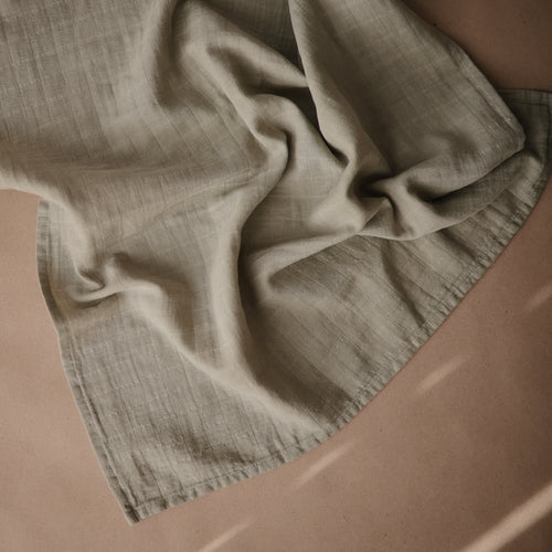 3er SET MUSLIN CLOTH | SAGE