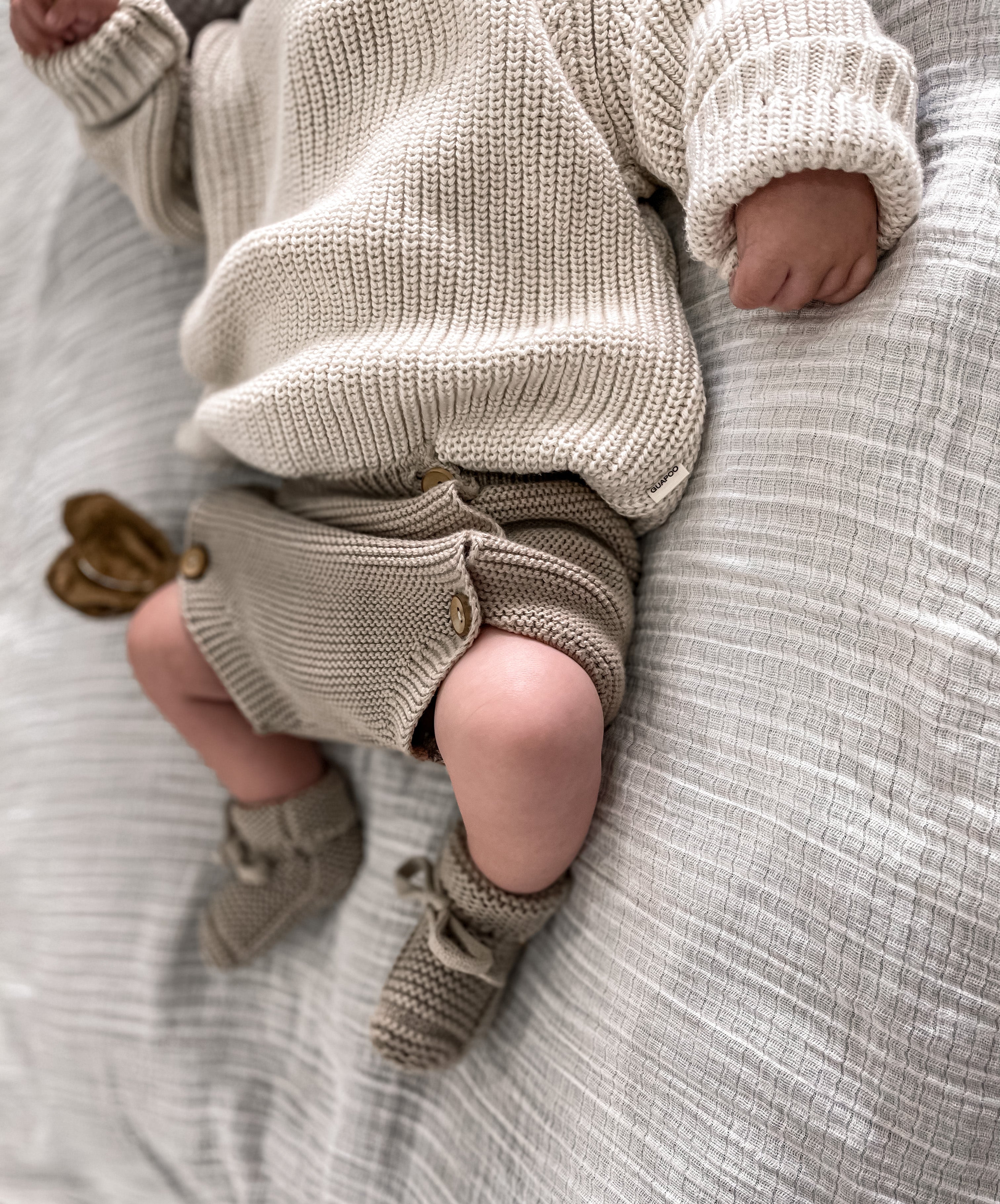 SOFT KNIT BOOTIES | SAND