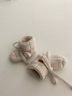 SOFT KNIT BOOTIES OAT
