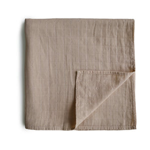 MUSLIN SWADDLE | NATURAL