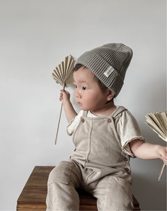 SOFT KNIT BEANIE | SMOKE