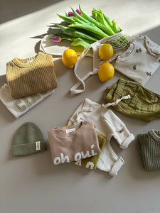 CHUNKY SWEATER | CURRY