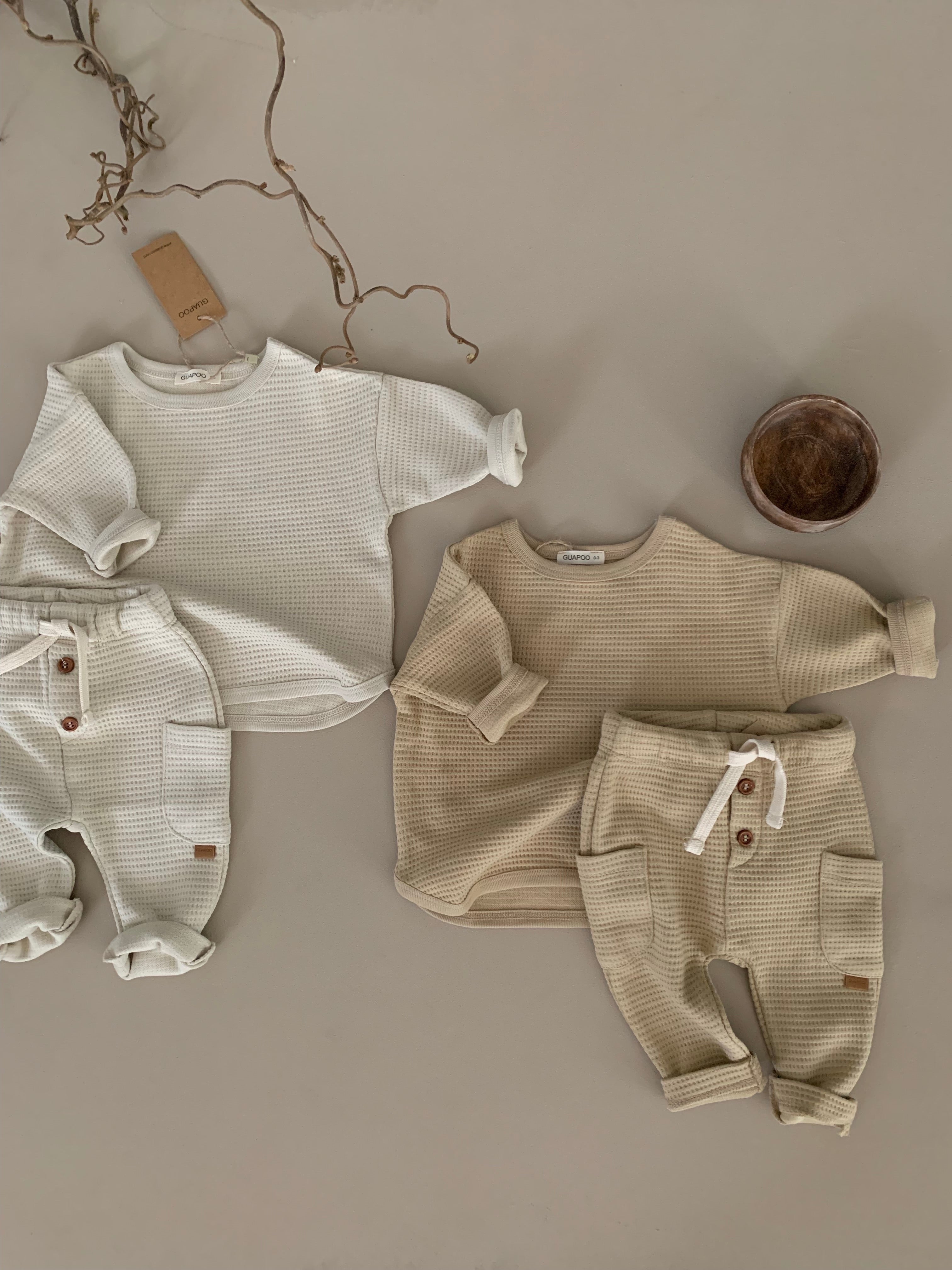 OVERSIZE WAFFLE SHIRT | OATMEAL