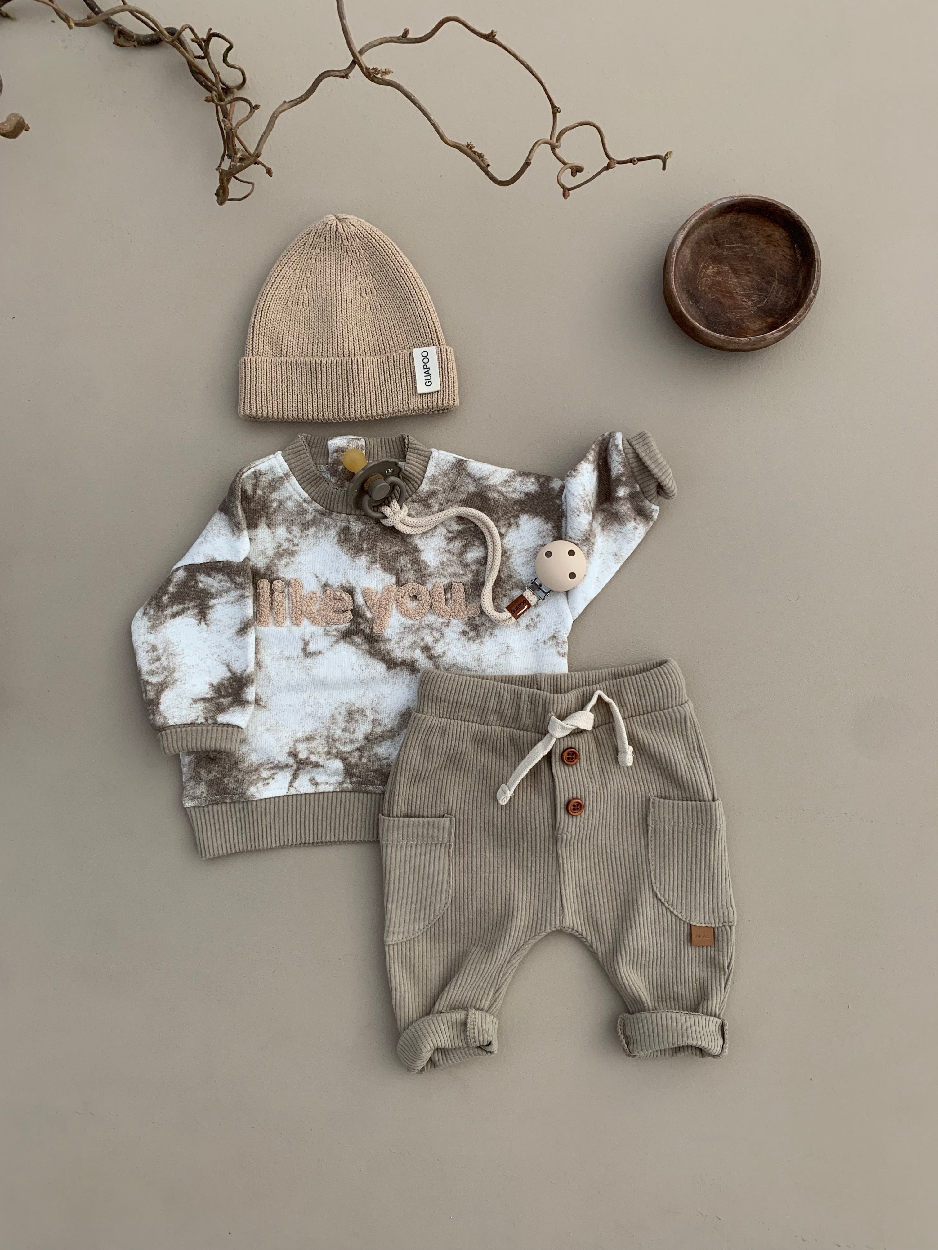 SOFT RIB LEGGINGS | VINTAGE SAND