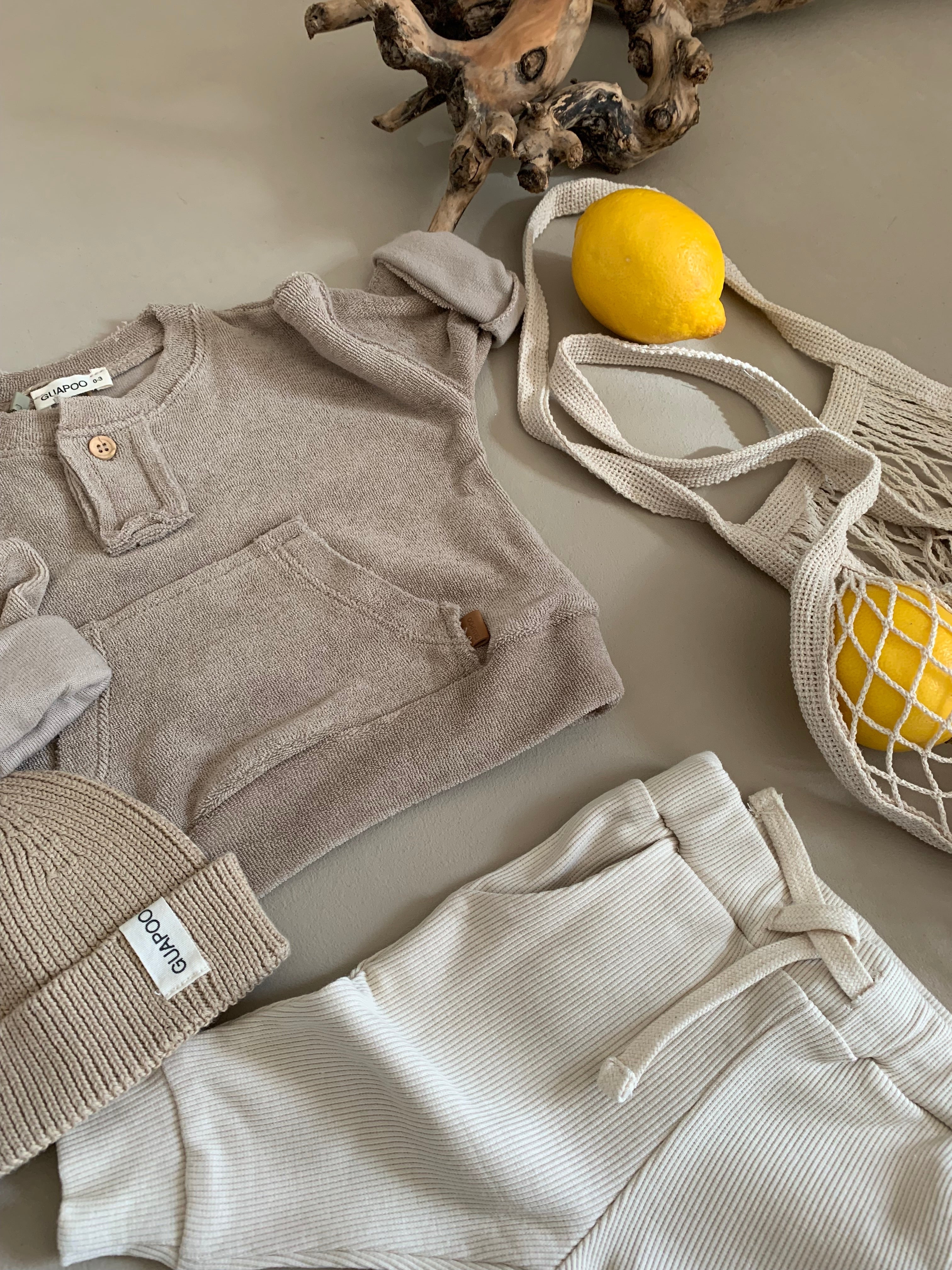 FROTTEE SWEATER | TAUPE