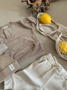 FROTTEE SWEATER | TAUPE