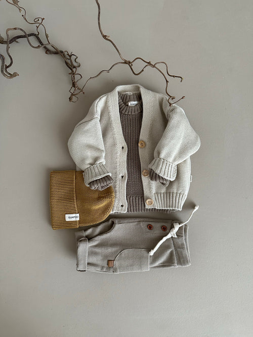 V-CARDIGAN | FOG