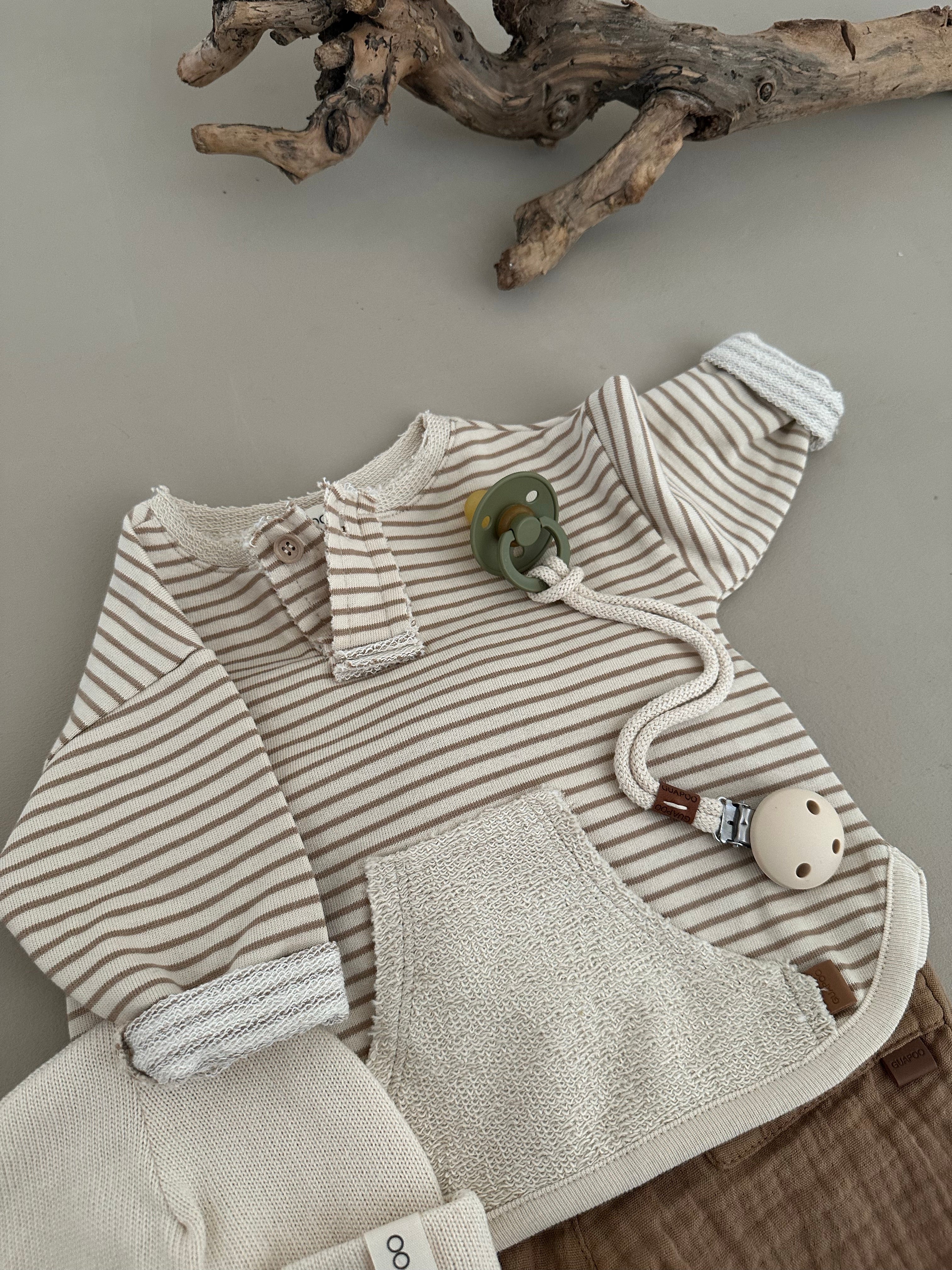 SWEATER | BISCUIT STRIPES