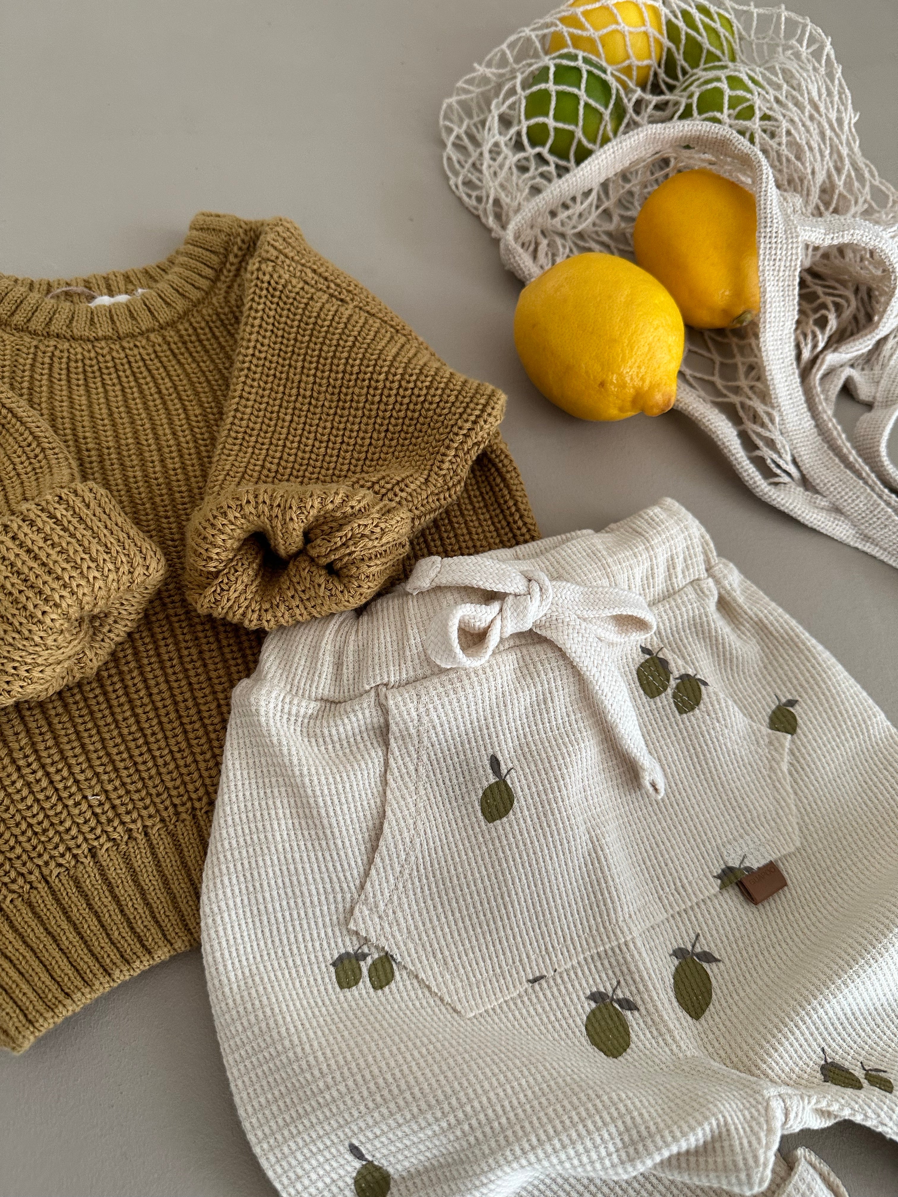 CHUNKY SWEATER | CURRY