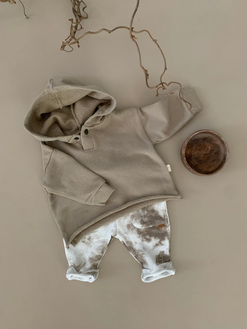 SWEAT HOODIE | VINTAGE KHAKI