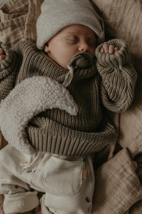 CHUNKY SWEATER | VINTAGE KHAKI
