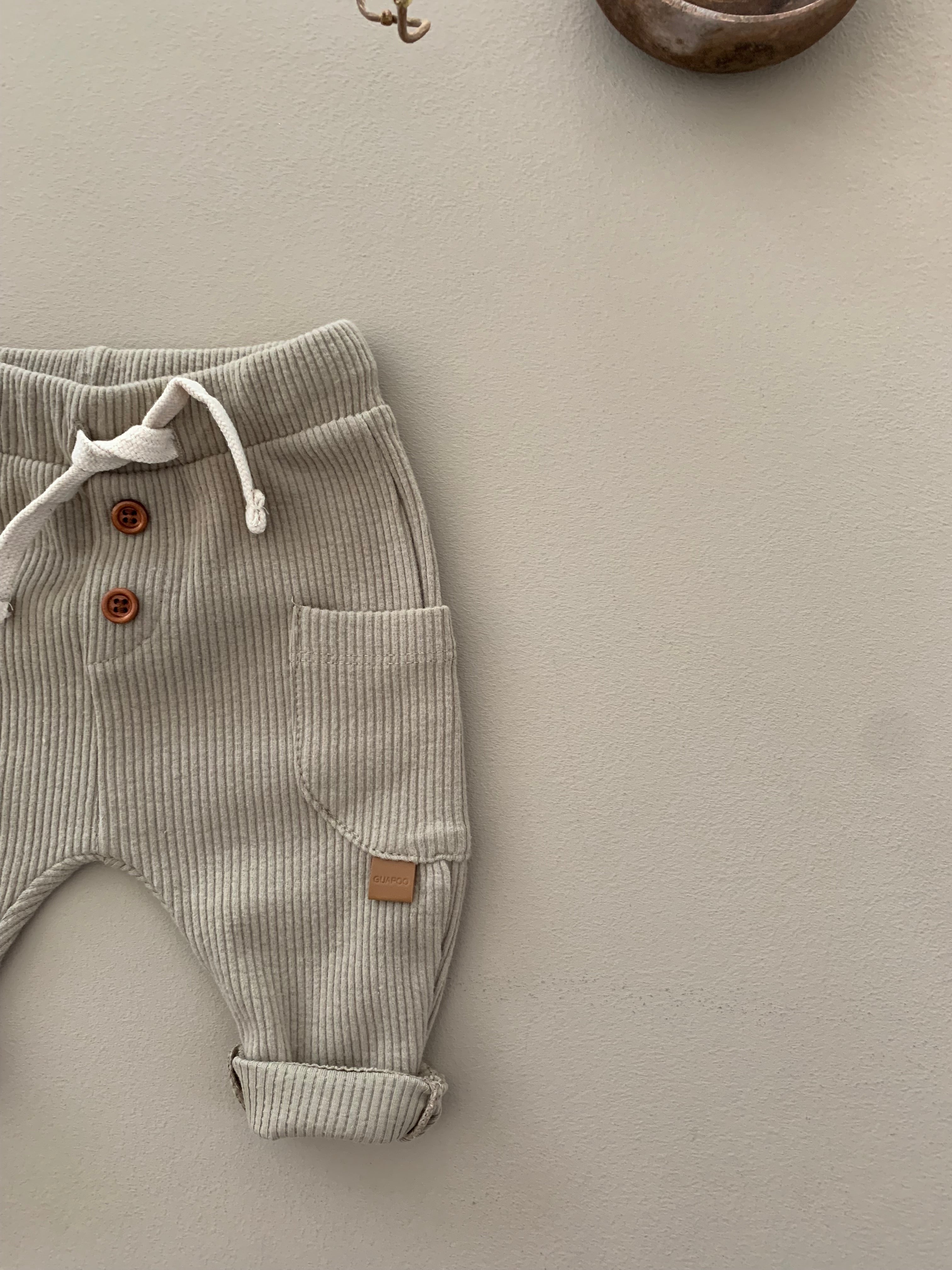 SOFT RIB LEGGINGS | VINTAGE SAND
