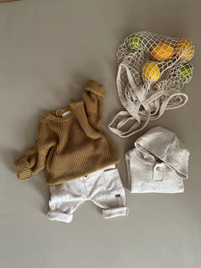 CHUNKY SWEATER | CURRY