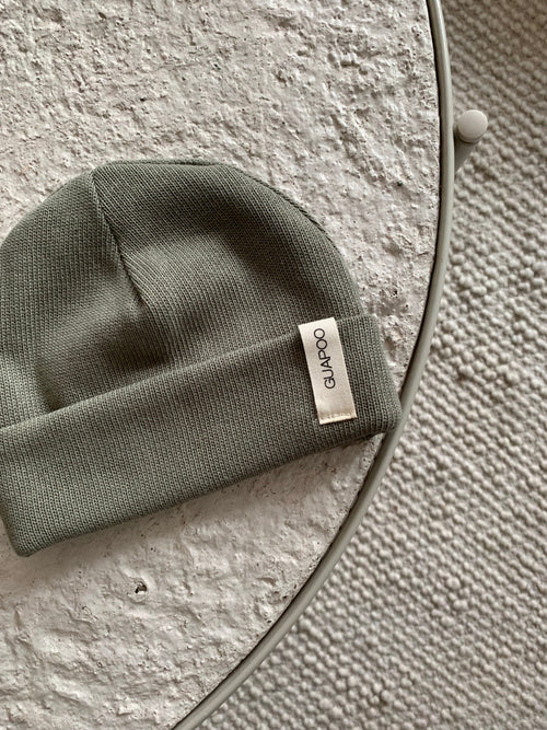 CUFF KNIT BEANIE MINT