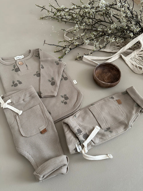 BEETE LEGGINGS | TAUPE