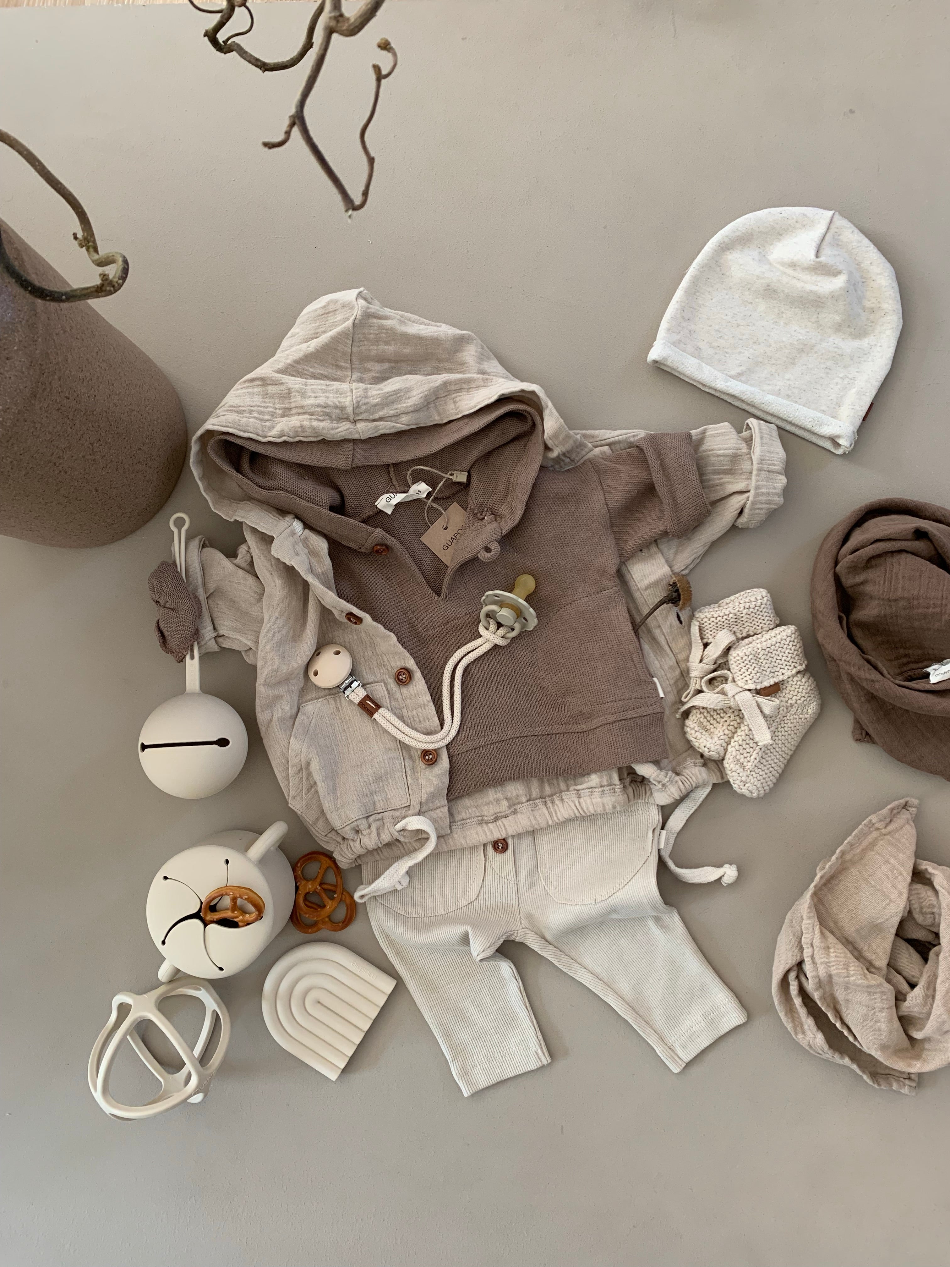 HOODIE | TAUPE