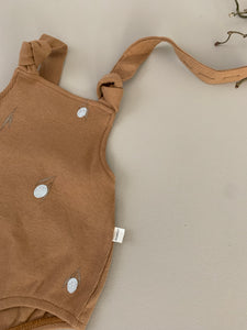 RIB SALOPETTE | WHITE OLIVE