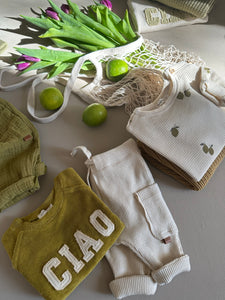 SOFT RIB LEGGINGS | OATMEAL