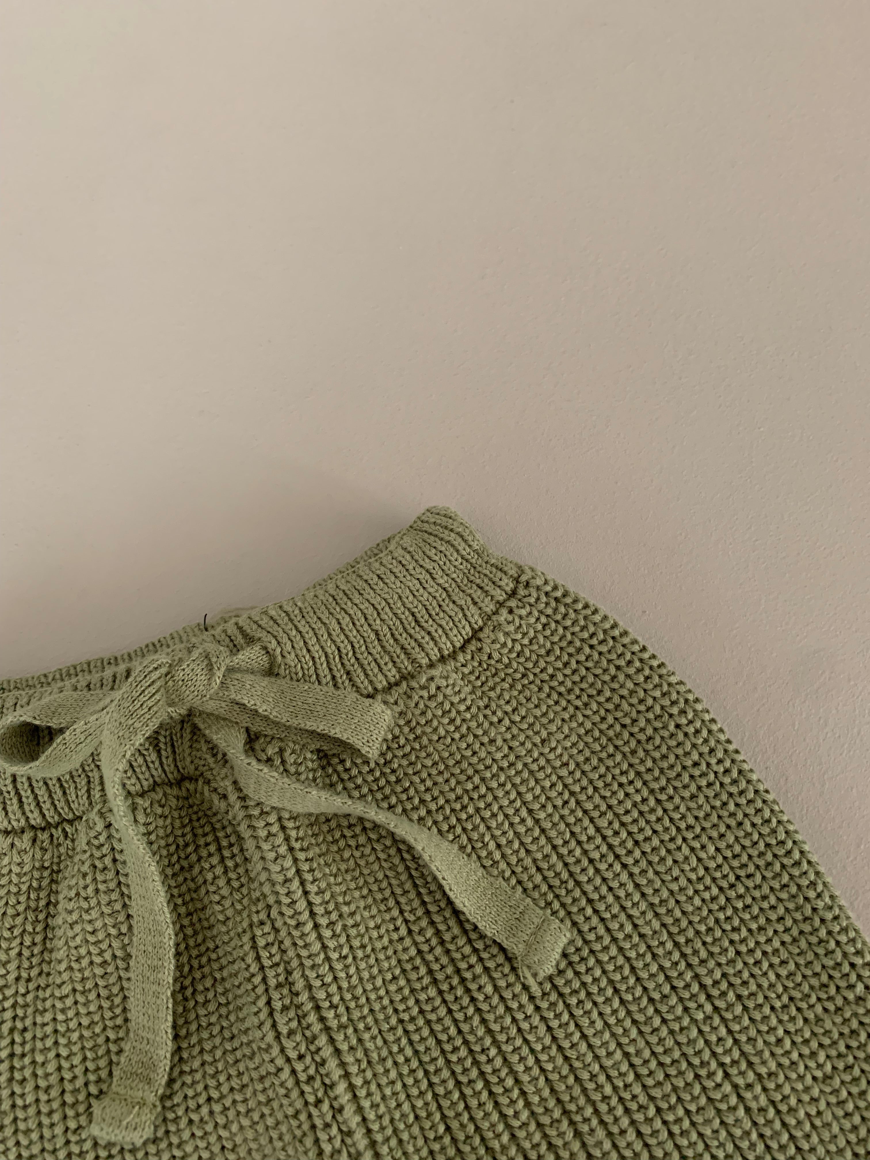 KNIT LEGGINGS | PISTACHIO