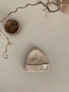 SOFT KNIT BEANIE | BEIGE