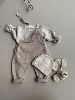 SOFT KNIT BOOTIES OAT