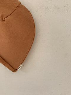 SWEAT BEANIE LIGHT CARAMEL